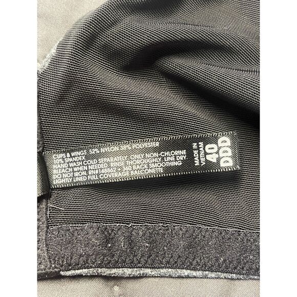 Torrid Curve 360 Back Smoothing Lightly Lined Full Coverage Bra – 40DDD- Gray - Picture 8 of 10